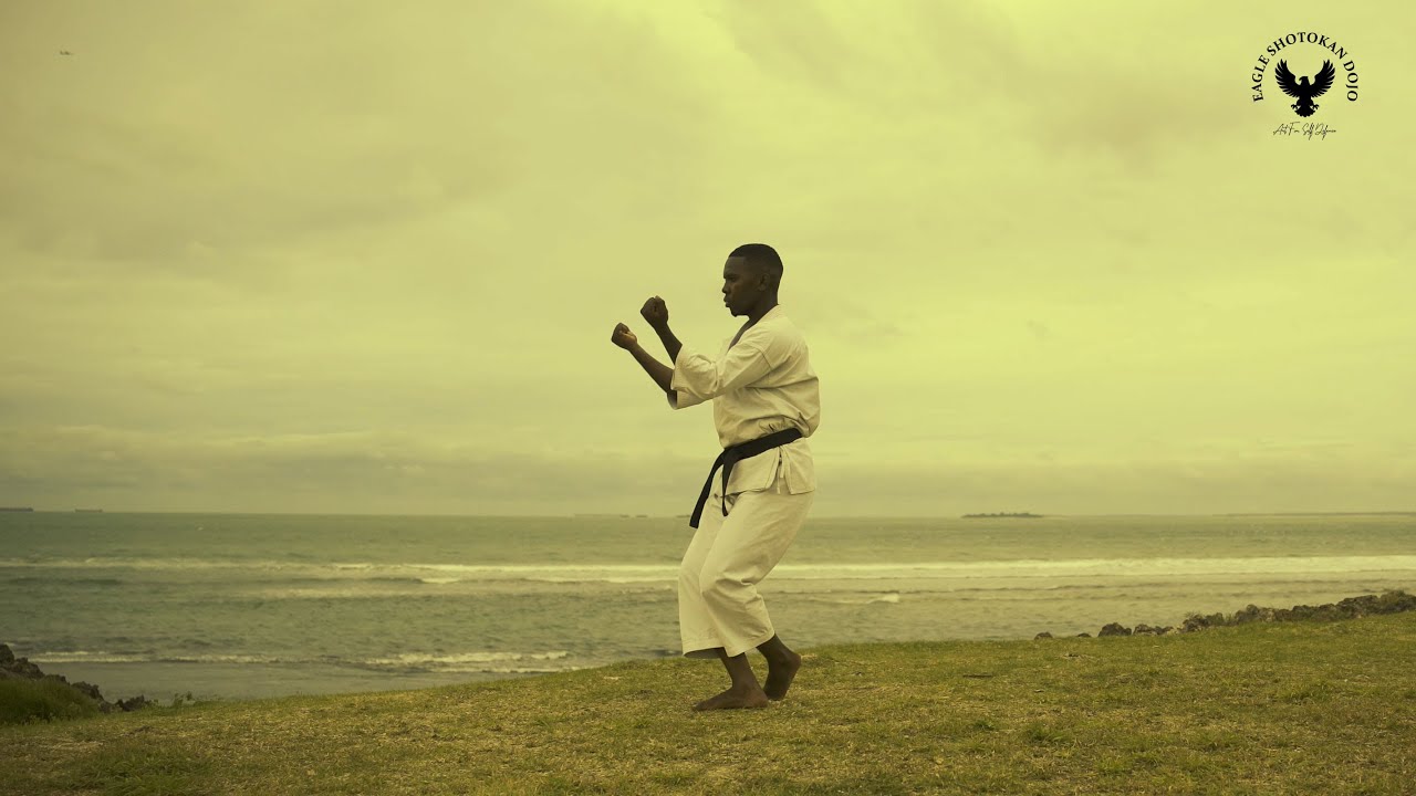 Eagle Shotokan GANKAKU kata By Sensei Miraji