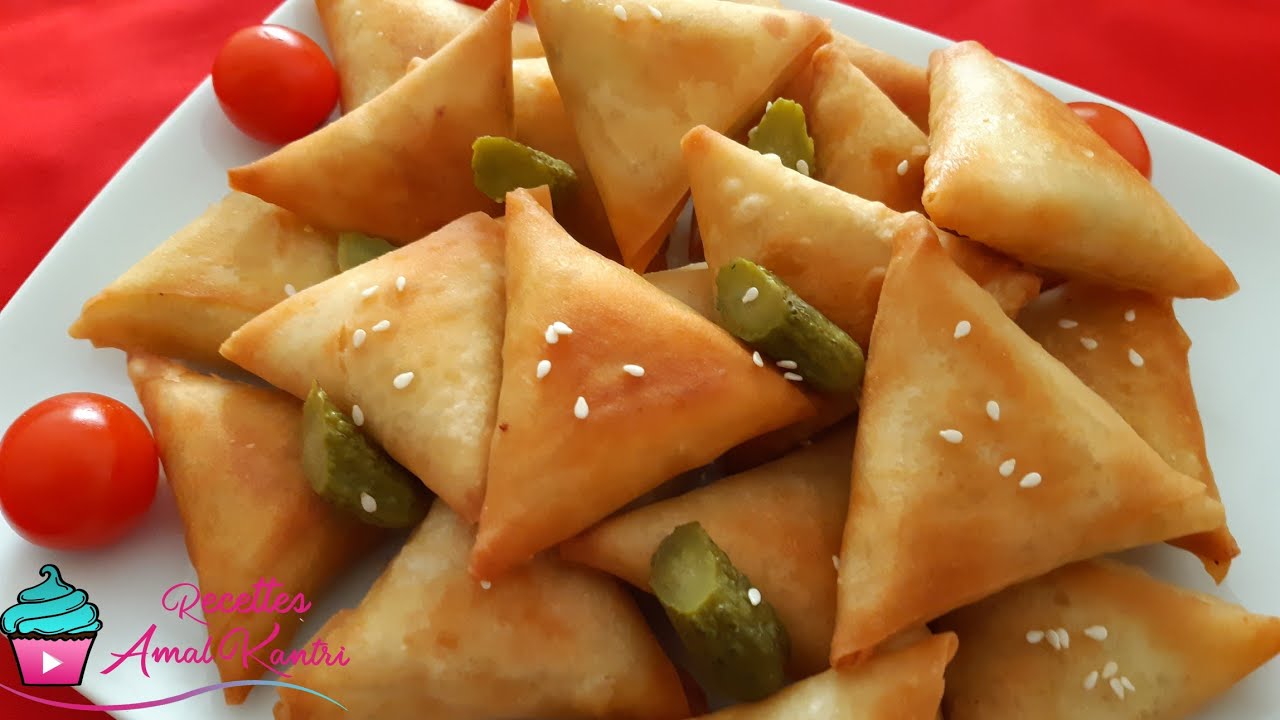 بريوات بحشوة بسيطة ولذيذة في دقائق فقط 🌙 مملحات رمضان