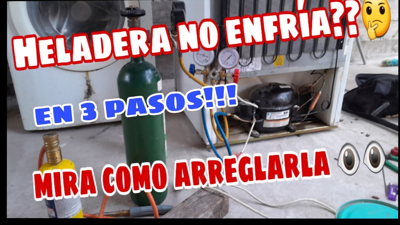 LIMPIEZA DE CAPILAR TAPADO #3 CARGA DE GAS R134👆👆👆