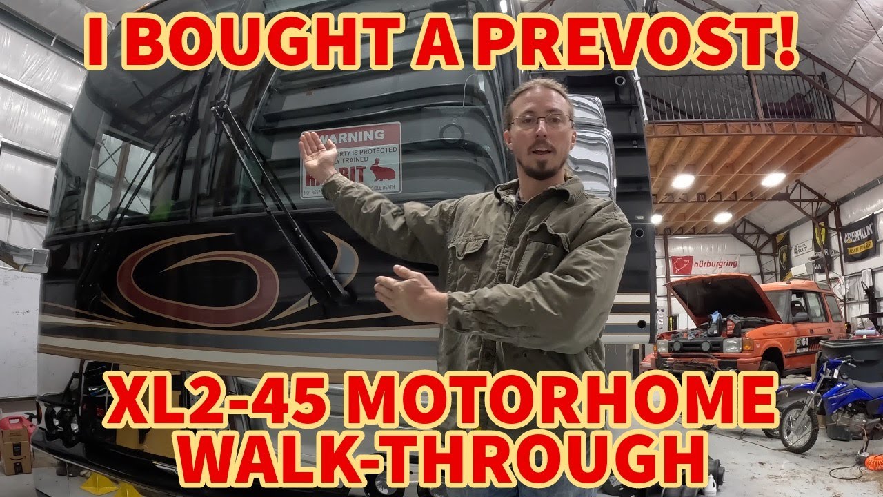 I bought a Prevost XL2-45! Why and walkaround