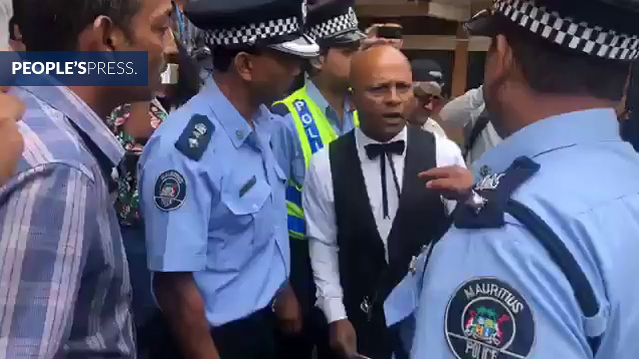 Altercation entre le Parti Malin et la Police