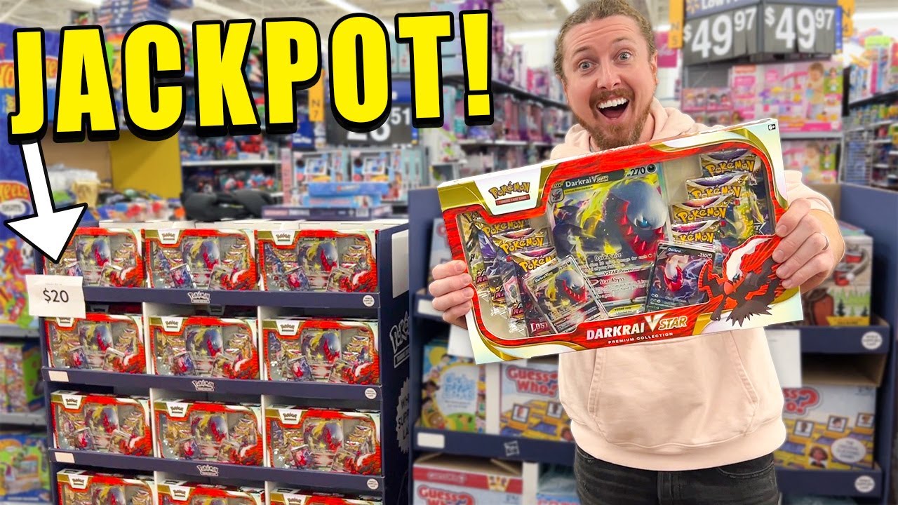 Found a POKEMON CARDS JACKPOT at Walmart's BLACK FRIDAY Event! (vstar box deal)