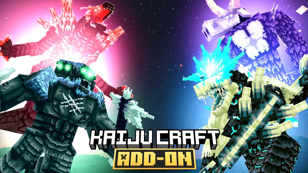 Kaiju Craft Addon Last update !?! 😱 No click bait !!| Download link | Zhasian