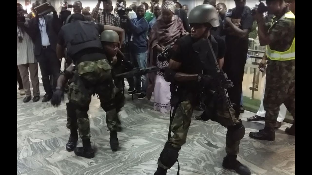 Nigerian Airforce counter terrorism simulation exercise