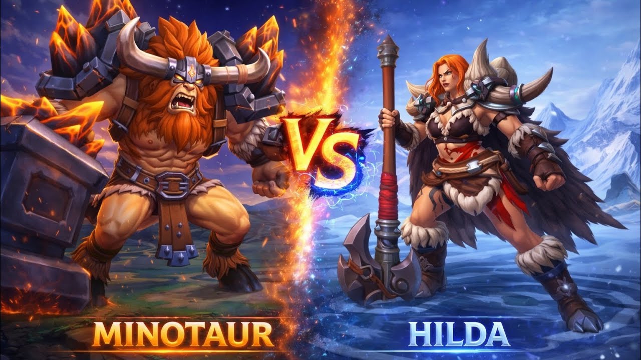 MINOTAUR VS HILDA (@GAMINGZONEBYSUNDRAM)
