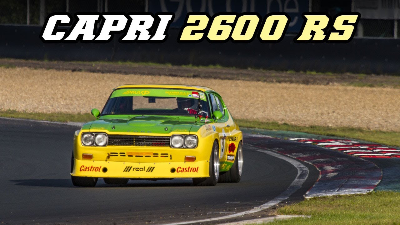 1972 Ford Capri RS 2600 | LOUD OPEN EXHAUST | flybys, idle & racing sounds
