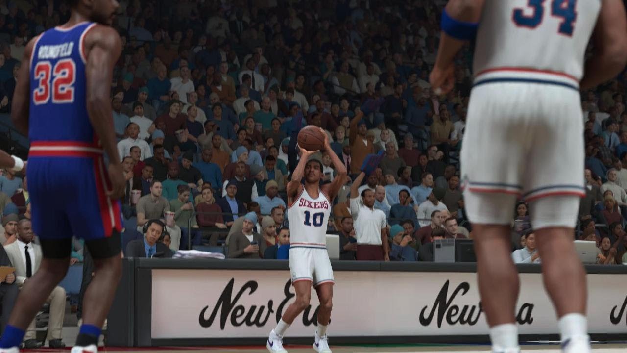 NBA84 November Detroit Pistons at Philadelphia 76ers
