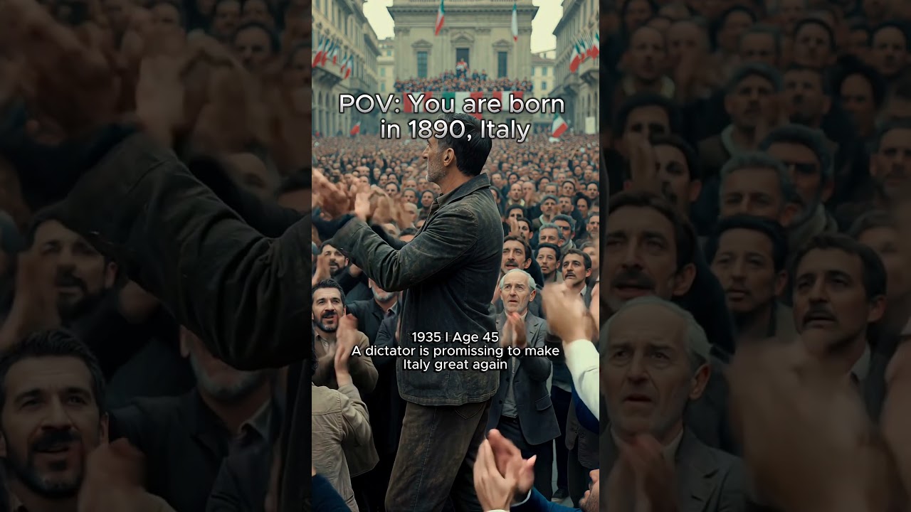POV: You are born in 1890 in Italy #historycomesalive