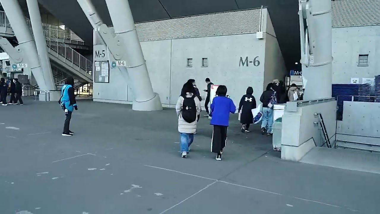 1月25日、愛する、渋谷区立笹塚中学校に送る、笹塚が好き、笹中も好き、第70回調布市市民駅伝大会、味の素スタジアムにて。