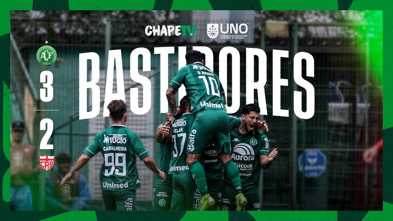 BASTIDORES | CHAPECOENSE 3 X 2 CRB | CAMPEONATO BRASILEIRO SÉRIE B