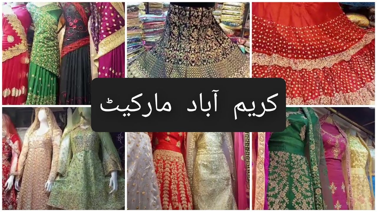 Karimabad Market// Reasonable Market// Wedding dresses