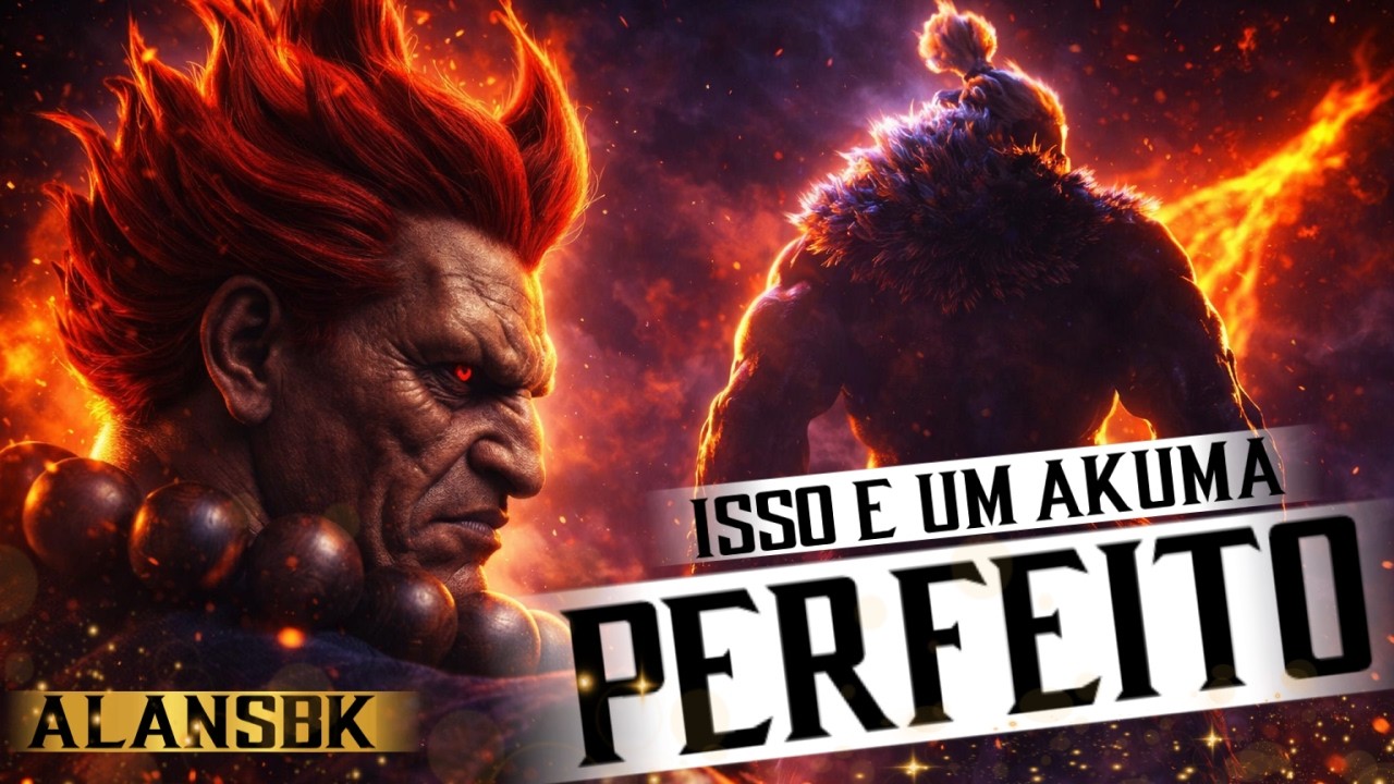 🔥AKUMA PERFEITO??🔥ALANSBK BRILHA Com AKUMA No AREA SHADALOO Ao Vivo STREET FIGHTER 6