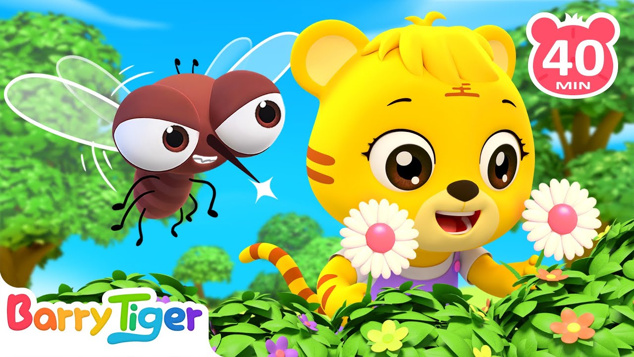 Mosquito Song & More Animal Adventures| Learn with Fun Kids Songs & Nursery Rhymes | BarryTiger