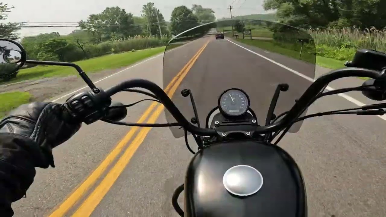 124 miles part 2 #iron883 #memphisshades #delrio