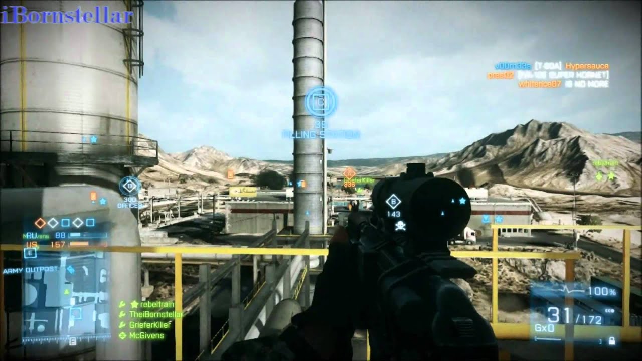 Battlefield 3 AKS-74u PK-A Operation Firestorm Conquest