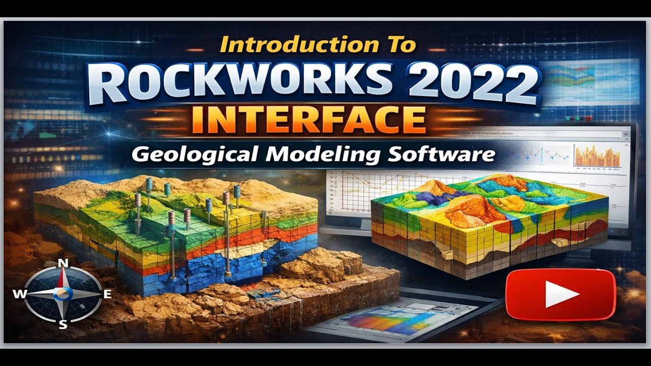 Introduction To Rockworks 2022 Interface: Geological Modelling Software Walk Through