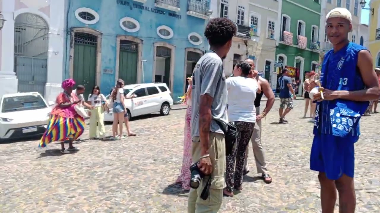Pelourinho, Salvador, Bahia, Brasil. 29/12/2025 Пелоуриньо, Салвадор, Баия, Бразилия. 29/12/2025