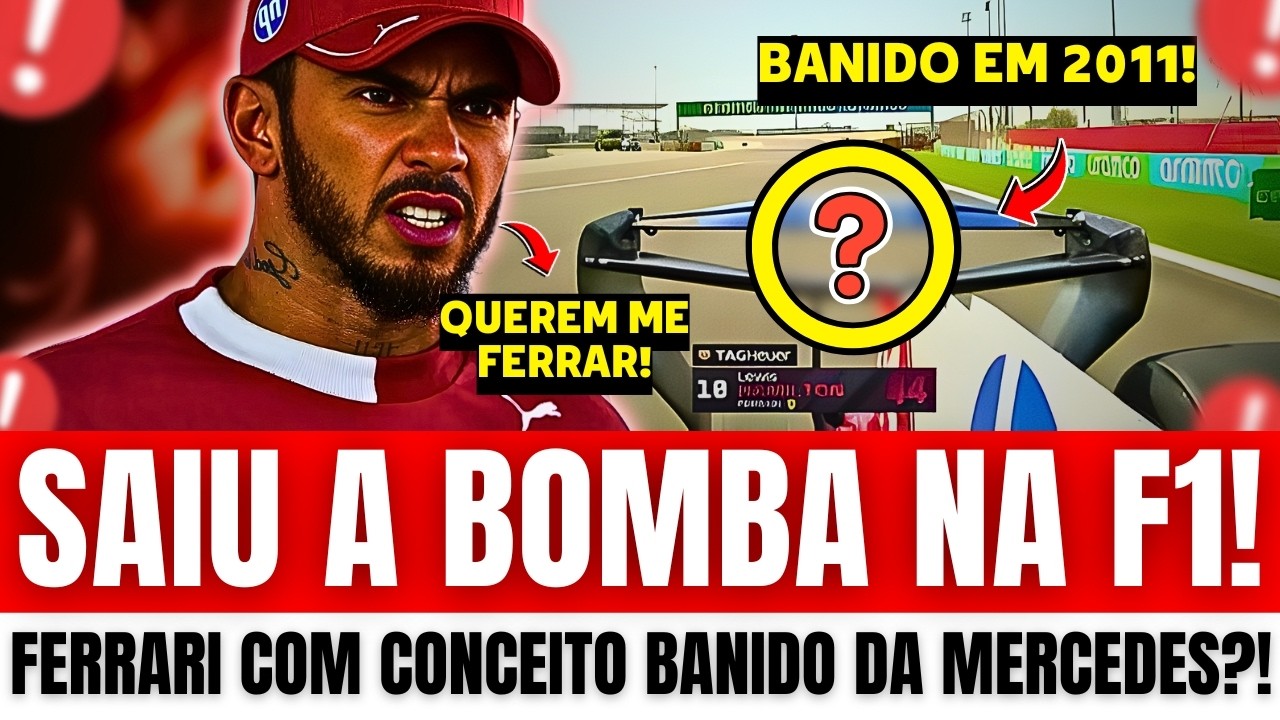 Hamilton BATE O MARTELO pro GP da Austrália | Verstappen sofre GOLPE BRUTAL na Red Bull | Mercedes