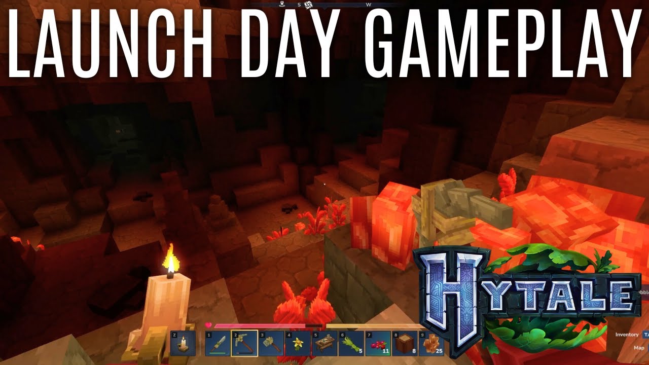 HYTALE DAY 1 | a first look, gameplay, and impressions | the culmination of 7 years🎉.