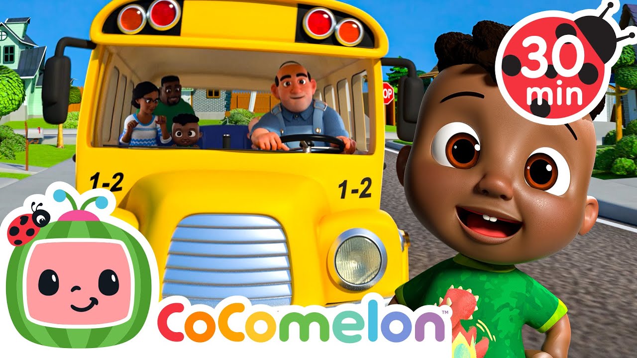 Every Wheels on the Bus  | CoComelon - Cody's Playtime | Songs for Kids & Nursery Rhymes