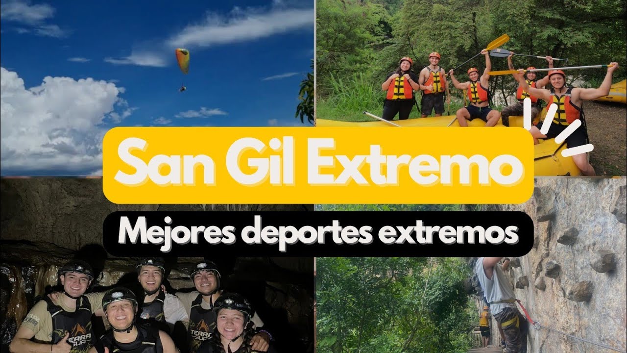 Todos los deportes extremos que puedes hacer en Santander (San Gil) 🪂
