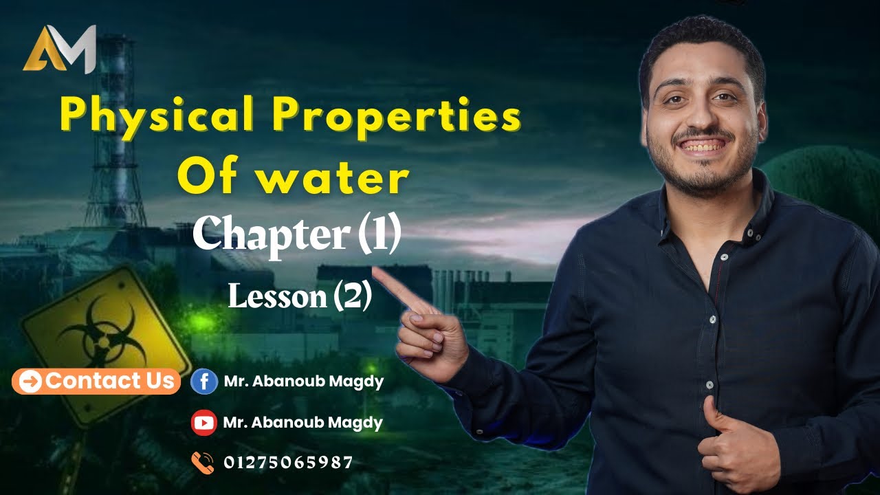 Physical properties of water, integrated science شرح وحل علوم متكامله