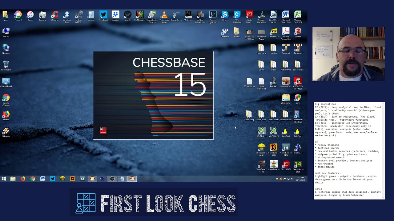 Introduction to ChessBase 15 and MegaBase 2019