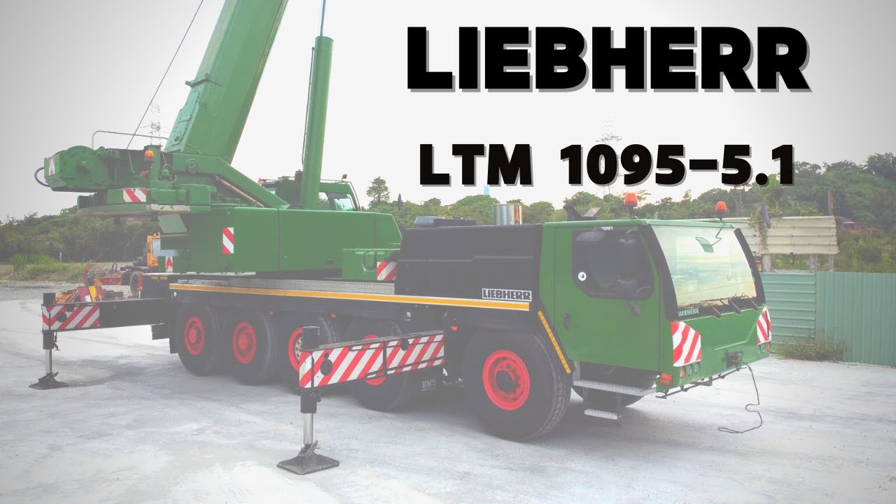 【吊車介紹】德國 LIEBHERR  LTM-1095 5.1 95噸吊車 選配的遙控系統