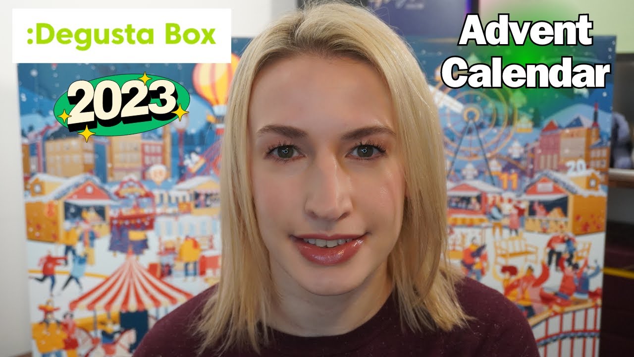DEGUSTABOX UK ADVENT CALENDAR UNBOXING 2023