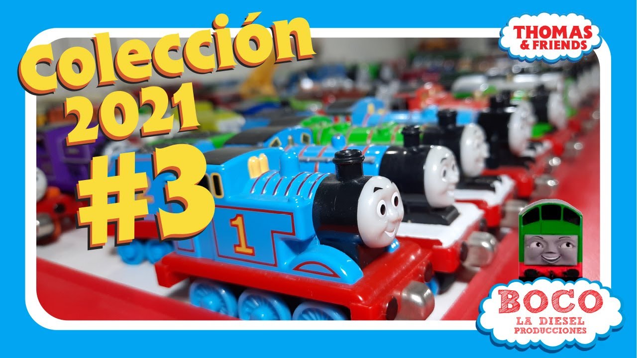 Colección Thomas and Friends #3 Septiembre 2021+Aviso