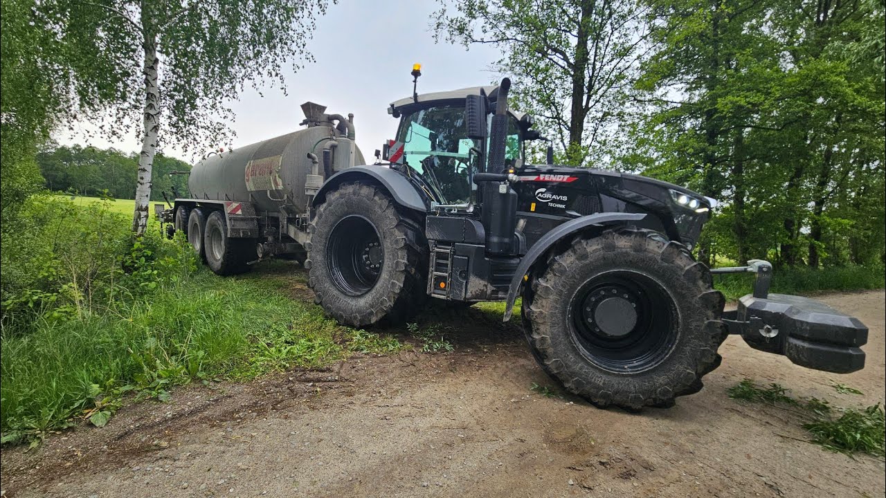 Fendt 930 w akcji || Rozlewamy gnojowice