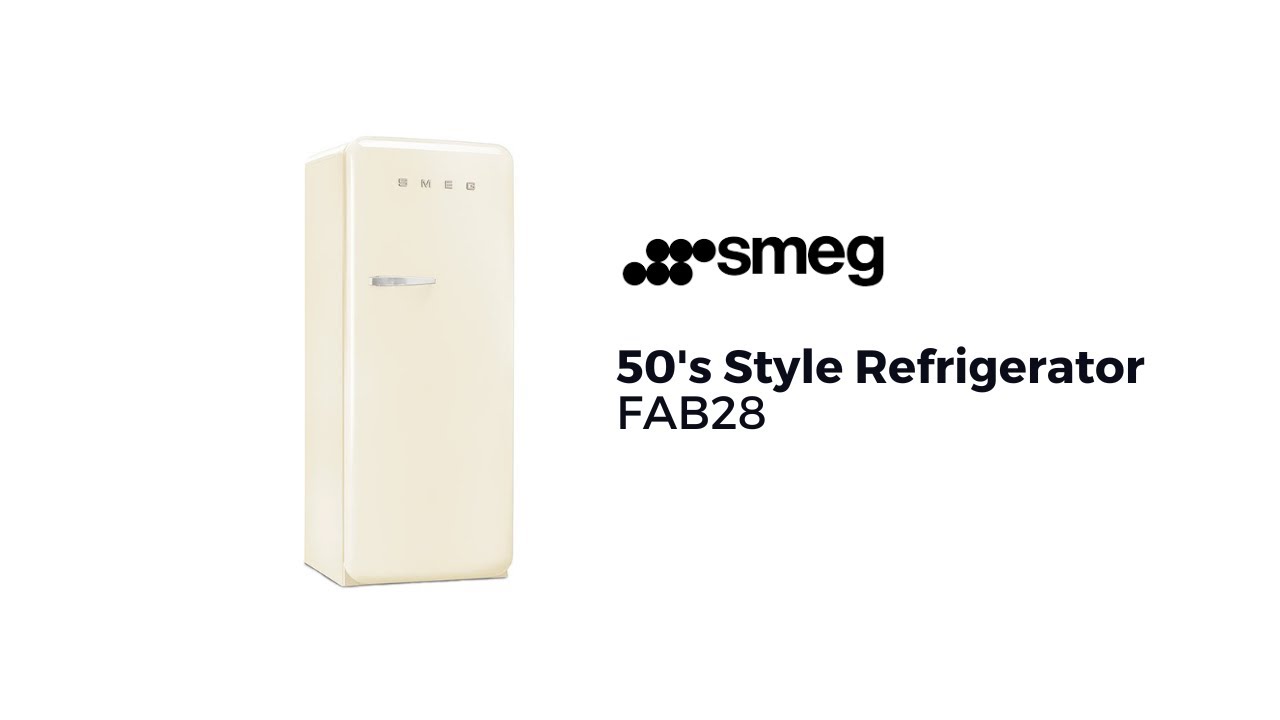 Smeg 50's Style Refrigerator (FAB28)