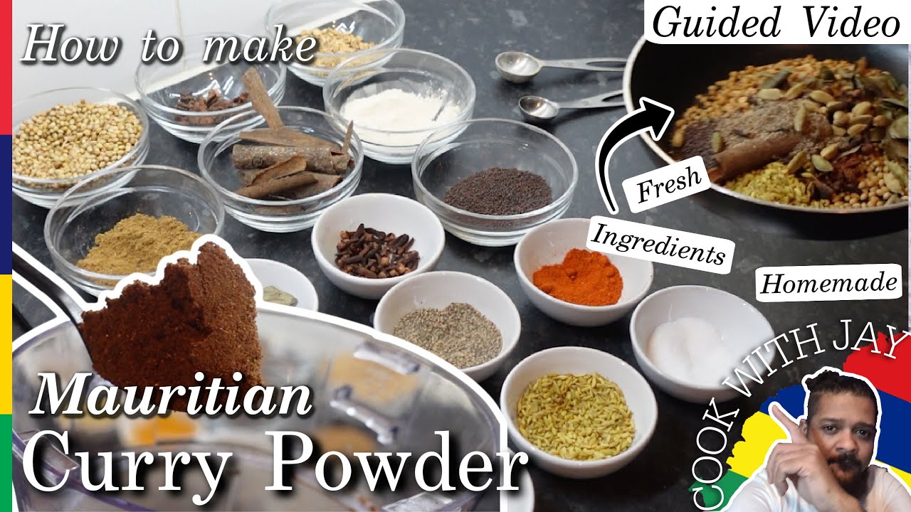 Mauritian Curry Powder Recipe | REAL STEPH & JAY 