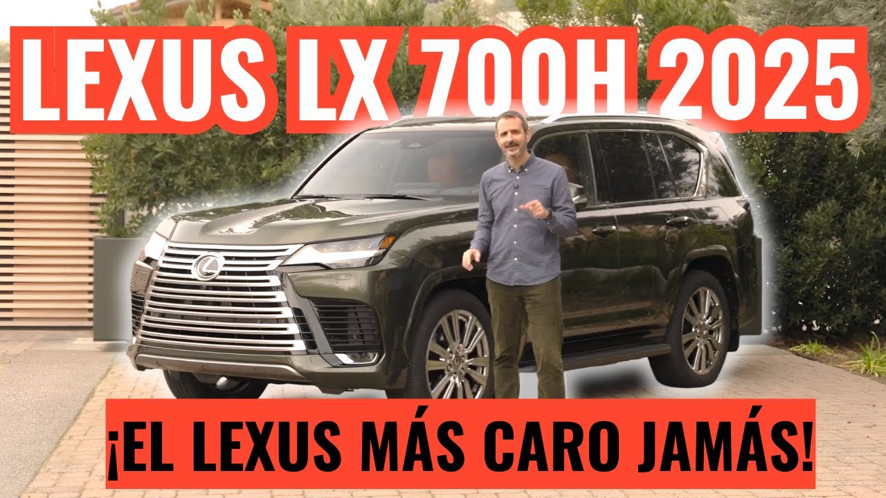 Lexus LX 700h 2025: Características y prueba de manejo del Lexus más potente y caro