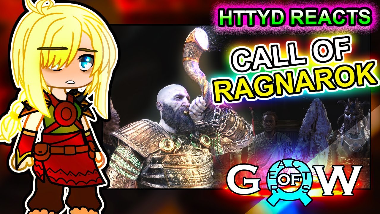 HTTYD Reacts to Hiccup as Kratos Part 43 || GOW Ragnarök ||- Gacha Club React