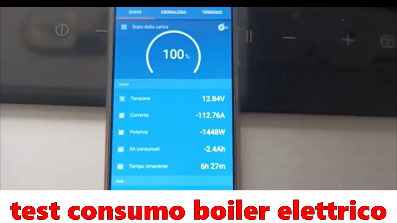 ACQUA CALDA in CAMPER con BOILER ELETTRICO