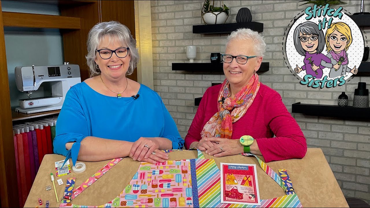 Stitch it! Sisters Apron Sewing Workshop with Mary Mulari (S!S 301 by Nancy Zieman Productions)