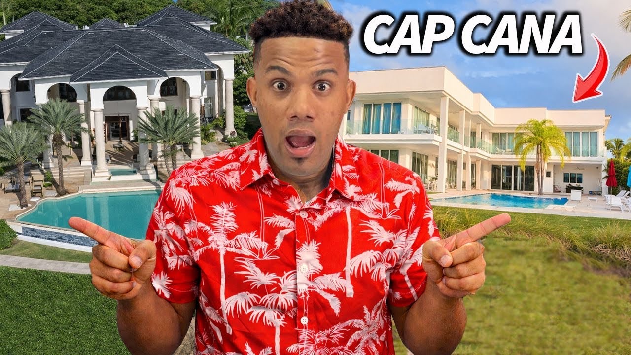 Aqui viven los MILLONARIOS en Punta Cana | Cap Cana