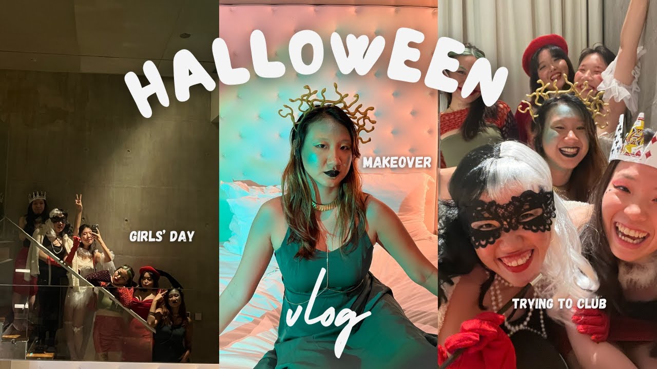 Girls' World Halloween | Costume Dressup, Zouk Clubbing, Staycaytion | 20s Diaries
