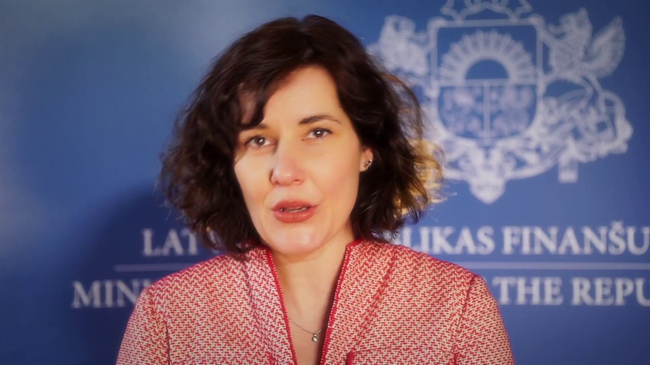 Finan&scaron;u ministres Danas Reiznieces-Ozolas uzruna Twinning projekta dalībniekiem