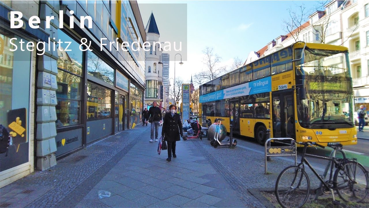 City Walk BERLIN - Steglitz (incl. Friedenau, Kaisereiche, Rheinstra&szlig;e, Schlo&szlig;stra&szlig;e, Shopping)