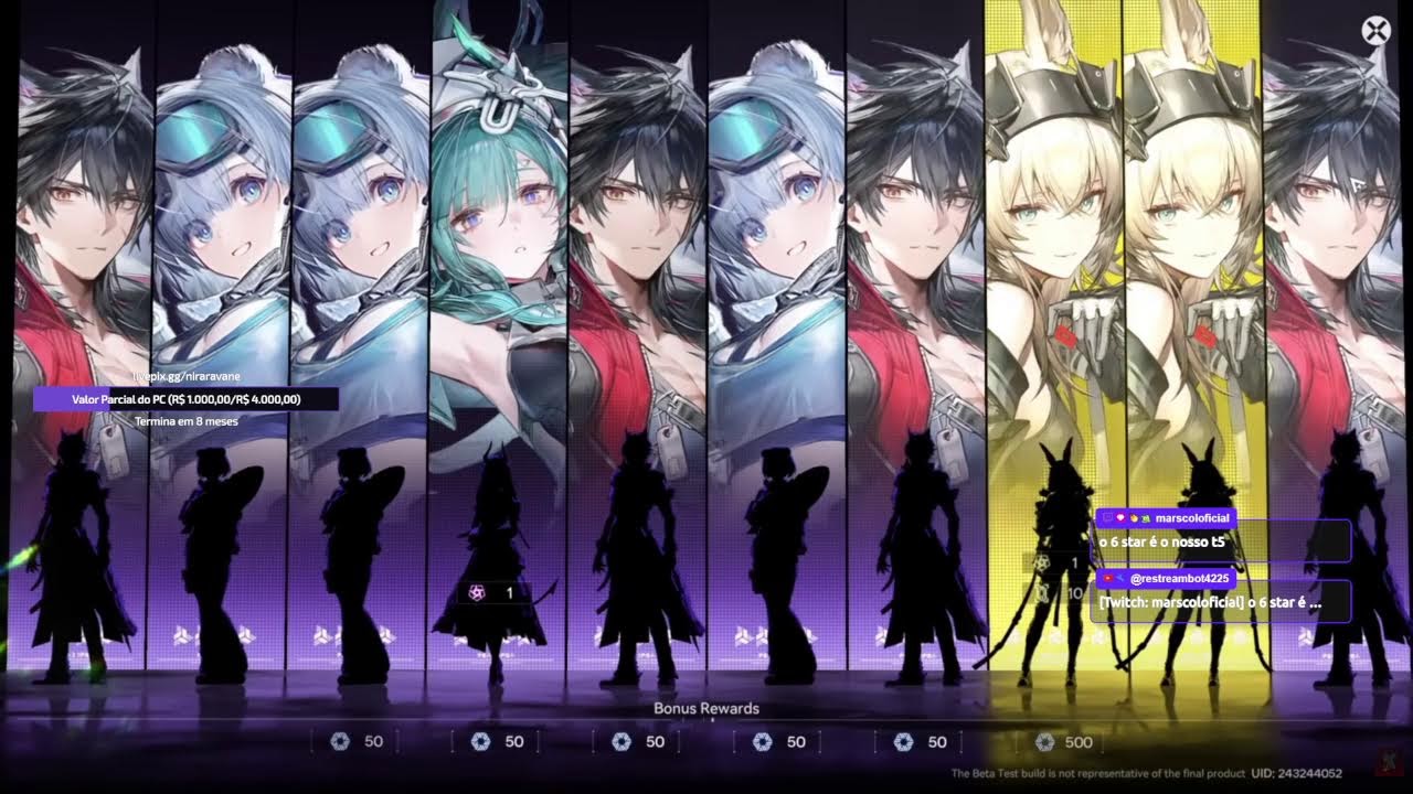 !loja Genshin, WUWA, Star rail e Zenless! Sempre com as infos mais atuais