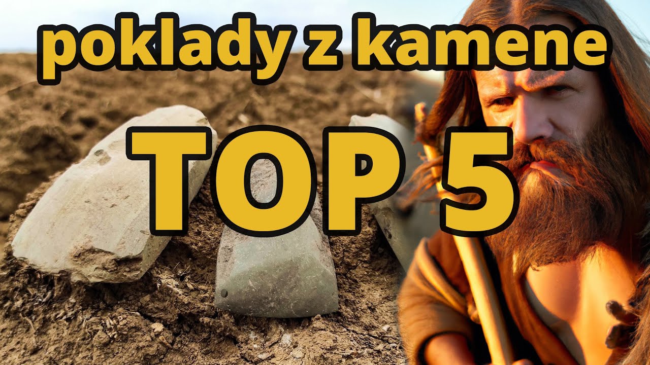 TOP 5 🪨 Nejstarší nálezy  - broušená industrie z doby kamenné