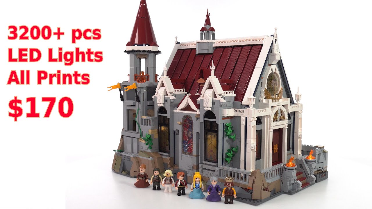 Lumibricks Castle Banquet Hall review! New medieval modular system #NotSponsored L9071