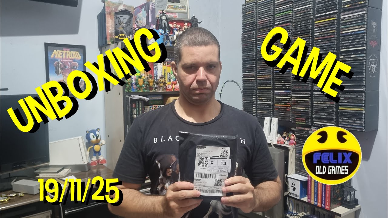 Unboxing de Game de Nintendo Wii