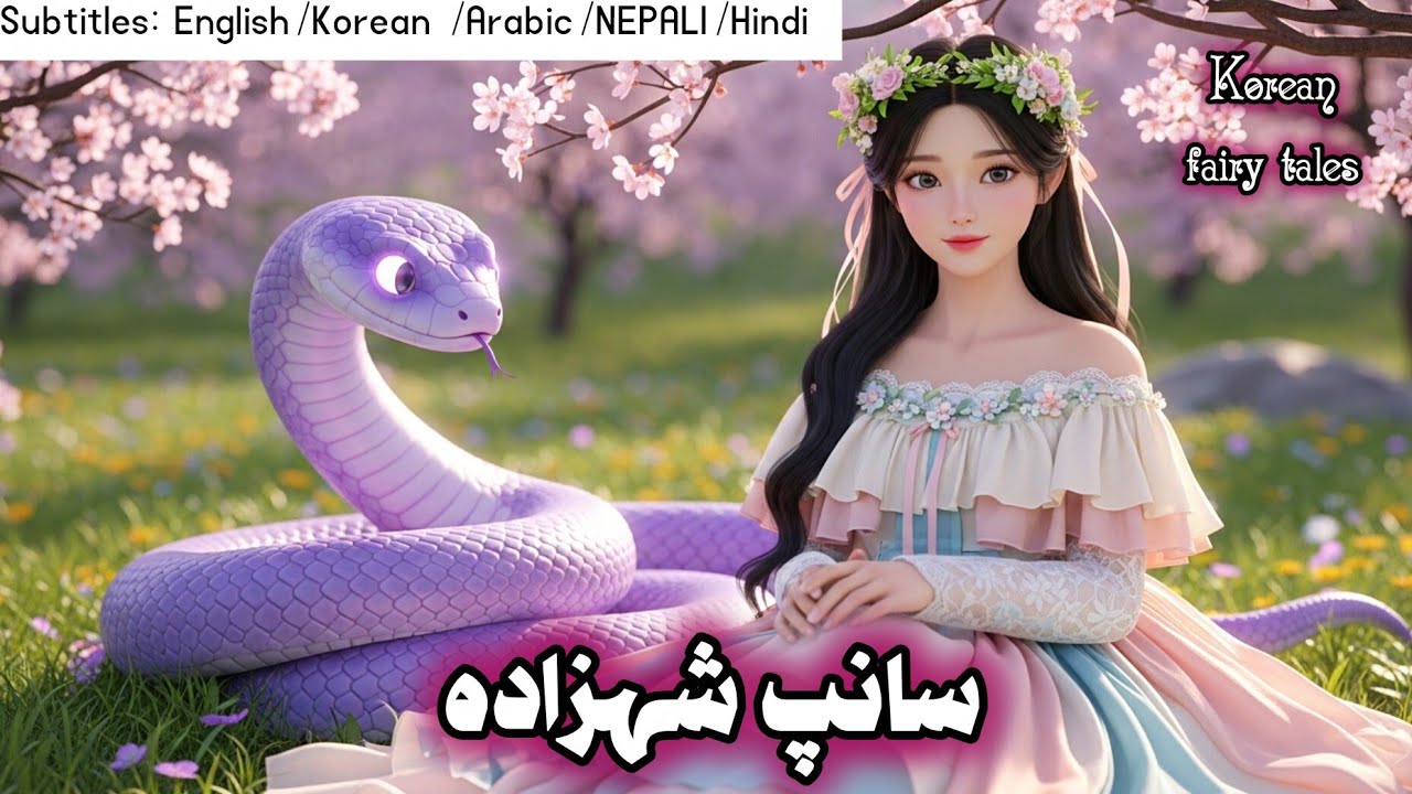 The  snake prince 💜 | Urdu and Hindi fairytale | #fairytalesstory #urdufairytale #urdustories 