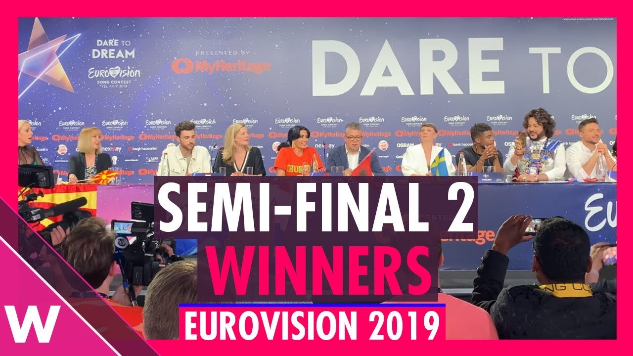 Eurovision 2019: Semi-Final 2 Winners / Qualifiers press conference