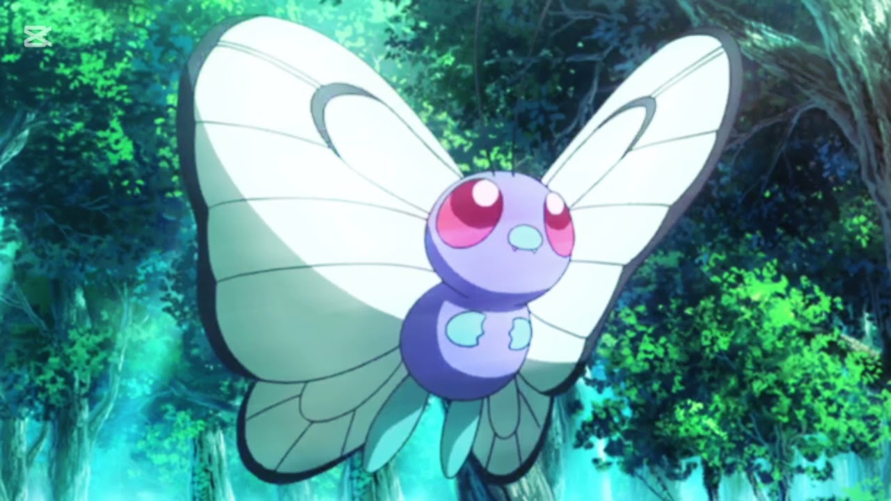 relax avec une photo de butter free#fypシ #pokemon #goviral #relaxing 