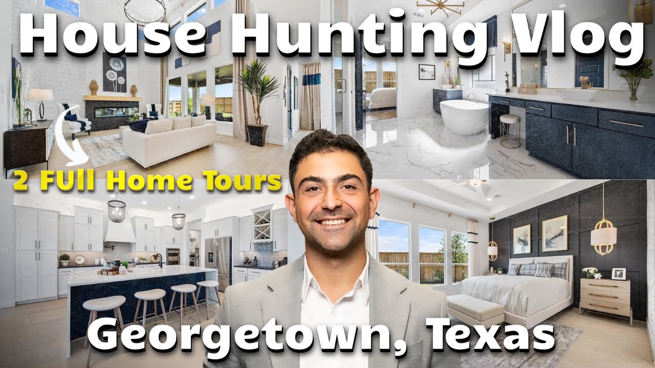 House Hunting VLOG: Best NEW Construction Homes Near Austin, TX! Westin Homes in Nolina (Georgetown)