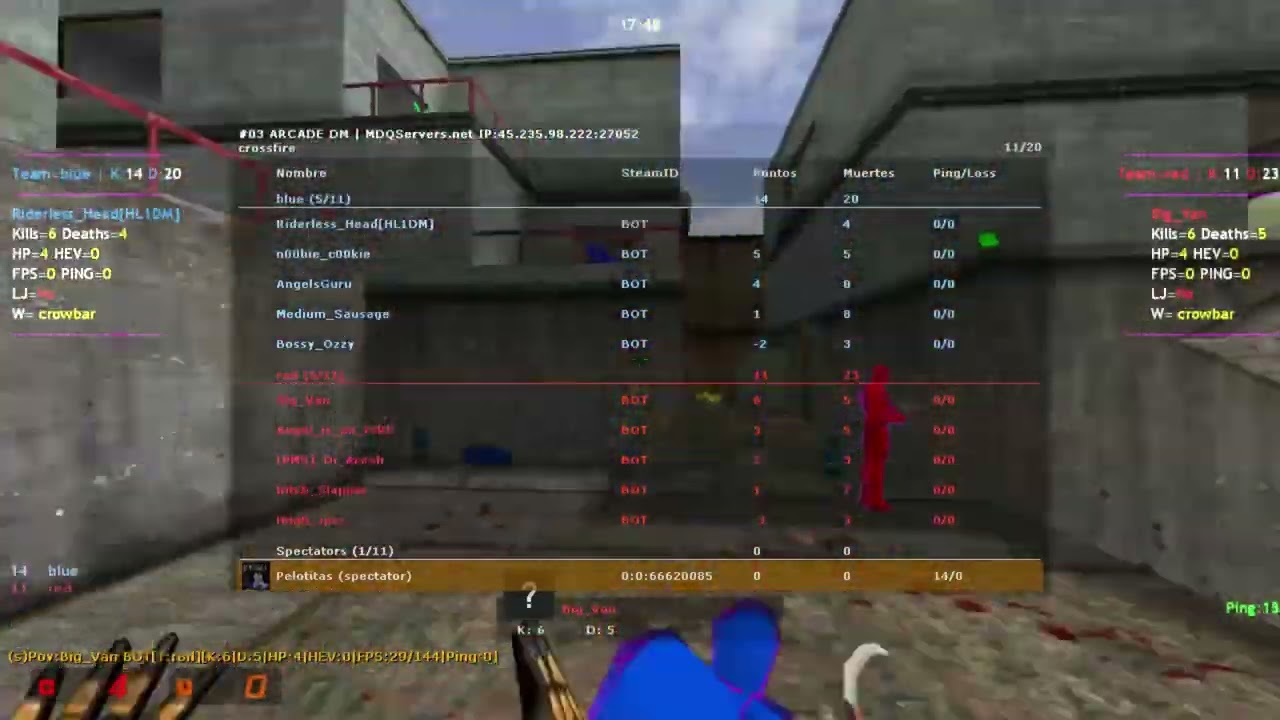 Hud Teams Caster pruebas [HL, AGMODX]